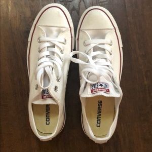 White Converse All Stars great shape! Gently used